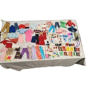 Barbie Vintage Clothing and Accessories Set Large Lot
